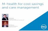 M-health for cost savings and care management