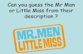 Mr men character descriptions