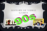 History of Video Games 90s till 00