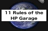 11 Rules of the HP Garage