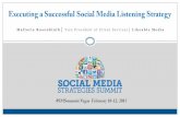 Executing a Successful Social Media Listening Strategy