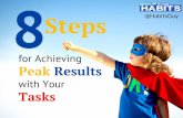 8 Steps for Achieving Peak Results with Your Tasks
