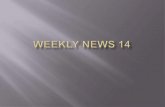 Weekly News 14