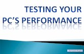 Testing pc’s performance lf