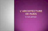 L’architecture de paris