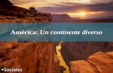 América: un continente diverso