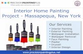 Interior Home Painting Project - Massapequa, New York