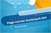Page corner bookmark