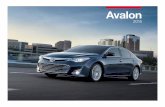 2015 toyota avalon brochure vehicle details & specifications los angeles- n. hollywood toyota