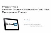 LinkedIn Groups Collaboration and Task Management Feature