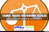 TAMIL NADU WEIGHING SCALES MANUFACTURER UMATECH SCALES