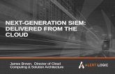 Next-Generation SIEM: Delivered from the Cloud