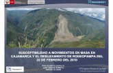 Susceptibilidad a movimientos en masa en Cajamarca y el deslizamiento de Rodeopampa del 22 de febrero del 2010
