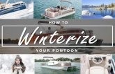 How to Winterize your Pontoon