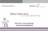 Diametriks presentation   oct11
