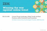 Current Threat Landscape, Global Trends and Best Practices within Financial Fraud Prevention