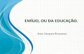 Emílio, ou da educação
