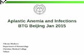 Infectious complications Aplastic Anemia