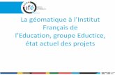 La g©omatique en classe (projets IFE-ENS Lyon) Decryptageo 2014