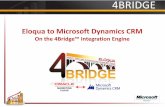 MS Dynamics CRM to Eloqua 4Bridge Integration Engine™