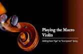 Playing the Macro Violin: Shifting from Ego to Eco-System Being