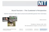 El turismo rural desde el punto de vista del cliente