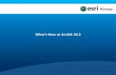 What’s new at arc gis 10