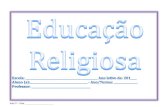 Apostila Para as 40 aulas de Educação Religiosa