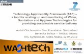 Technology Applicability Framework (TAF)