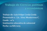 Ciencias Politicas Y Economicas Luis Felipe