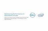How Dell and Intel are Optimizing OpenStack Clouds