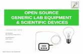 Open Source Generic Lab Equipement - GaudiLabs