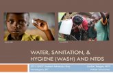 Water, sanitation, & hygiene (WASH) and NTDs