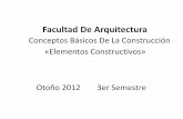 Elementos constructivos 2012