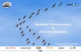 Brisa Investor presentation 2014 Q1 Bulletin