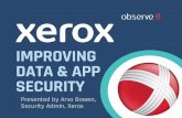 Xerox: Improving Data & App Security
