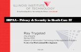 Privacy & security in heath care it