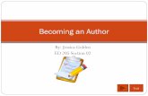Becoming An Author