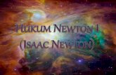 Hukum Newton I (Isaac Newton)