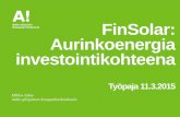 FinSolar rahoitustyöpaja_110315