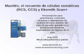Ekomilk scan para el recuento de células para productores lecheros