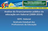 Análise do financiamento público da educação em itaboraí.2014.tce
