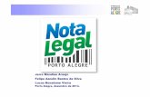 NFS-e Porto Alegre: Apresentação oficial da Palestra Nota Legal - Dezembro/2014