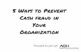 5 Ways to Prevent Cash Fraud in Your Organization