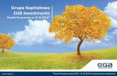 Prezentacja wynik³w finansowych Grupy Kapita‚owej EGB Investments za IVQ2014