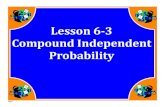 M7 lesson 6 3 compound independent probability