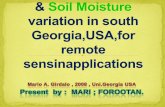 Landsacpe Complexity & Soil Moisture Variation In South   Copy