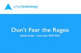 Don't Fear the Regex LSP15