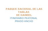 Tablas de Daimiel. Itinerario peatonal 3. Prado Ancho