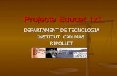 Projecte educat 1x1 tecno can mas